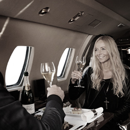 book a private jet in scandinavia